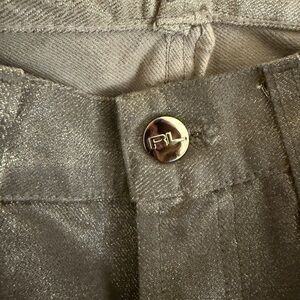 Ralph Lauren Black Label Metallic Silver Jeans | Style 12K53-JD | Size 0-4
